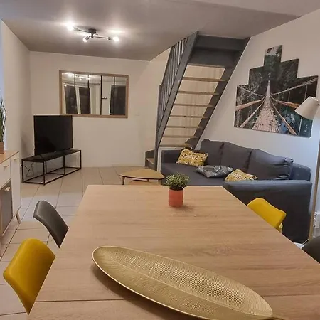 Appartamento Maisonnette Design Le Cosy - Marché à 3mn à Pied - Parking Gratuit à 50m - Amazon Prime - *
